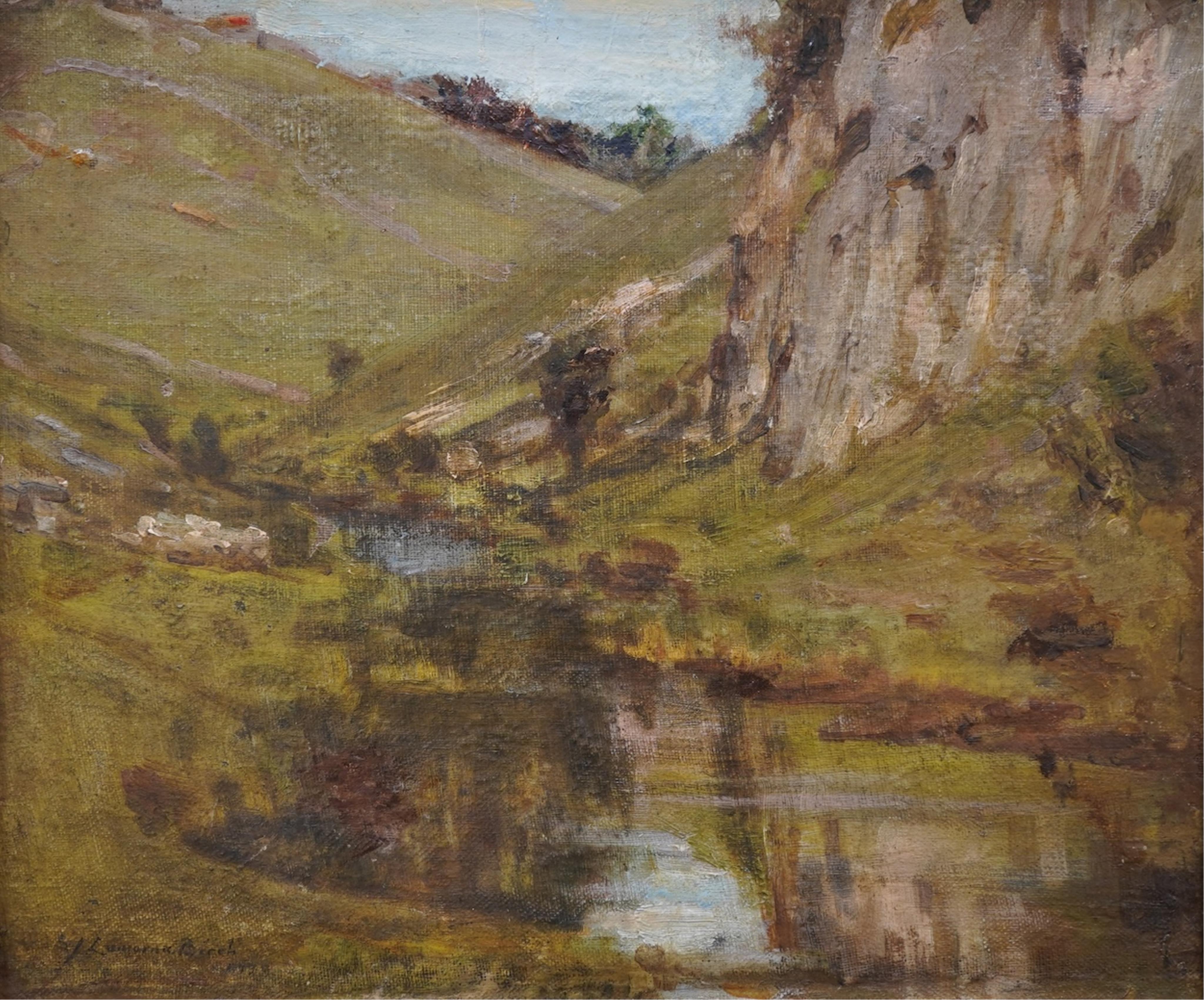 Samuel John Lamorna Birch RA, RWS, (1869-1955), Hillside stream